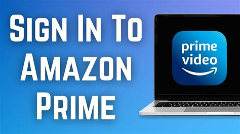 amazon prime sign in.